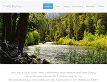 Tablet Screenshot of chaletdurbuy.com